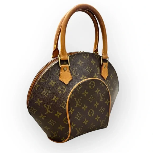 LOUIS VUITTON 1998 Monogram Ellipse Satchel PM - Picture 4 of 16